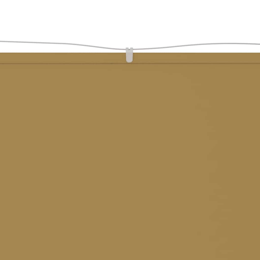 vidaXL Senkrechtmarkise Beige 140x800 cm Oxford-Gewebe