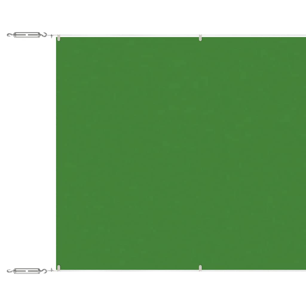 Senkrechtmarkise Hellgrün 60x600 cm Oxford-Gewebe