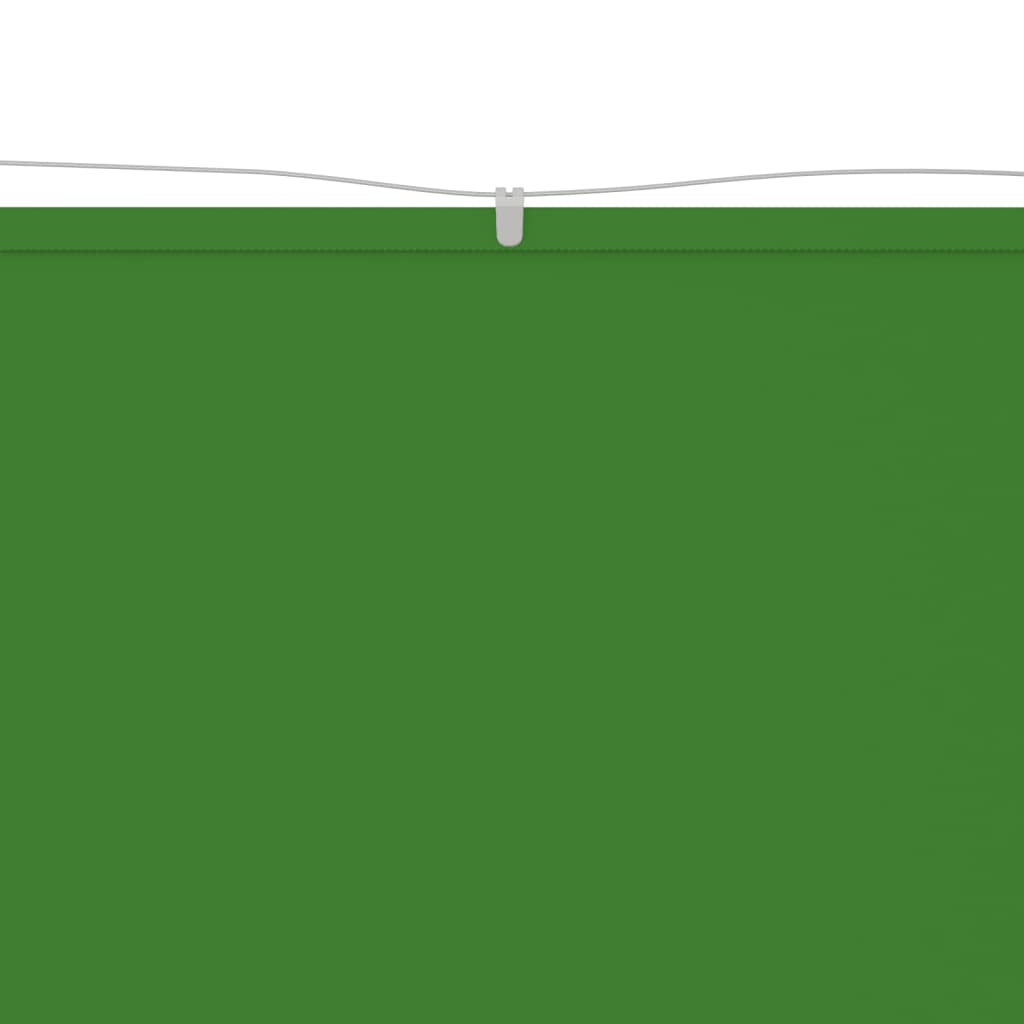 vidaXL Senkrechtmarkise Hellgrün 140x360 cm Oxford-Gewebe