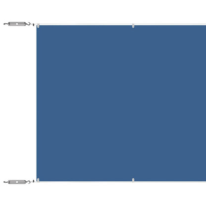 vidaXL Store latéral bleu 60x1000 cm Tissu Oxford