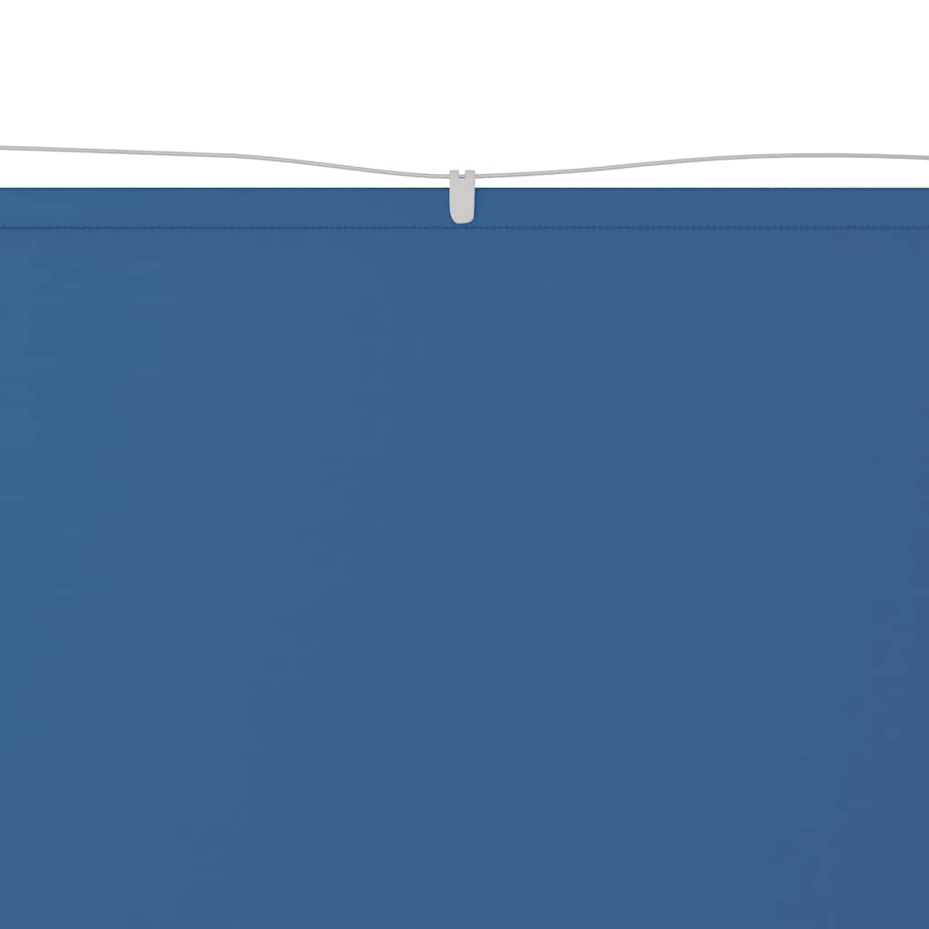 vidaXL Store latéral bleu 60x1000 cm Tissu Oxford
