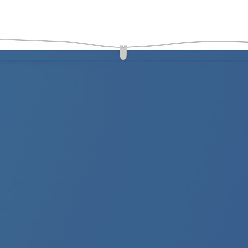 vidaXL Store latéral Bleu 100x360 cm Tissu Oxford