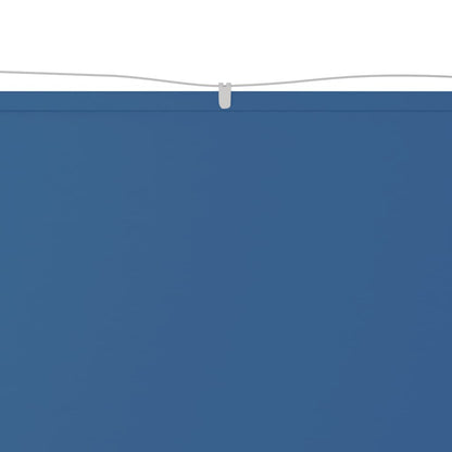 vidaXL Store latéral Bleu 100x360 cm Tissu Oxford