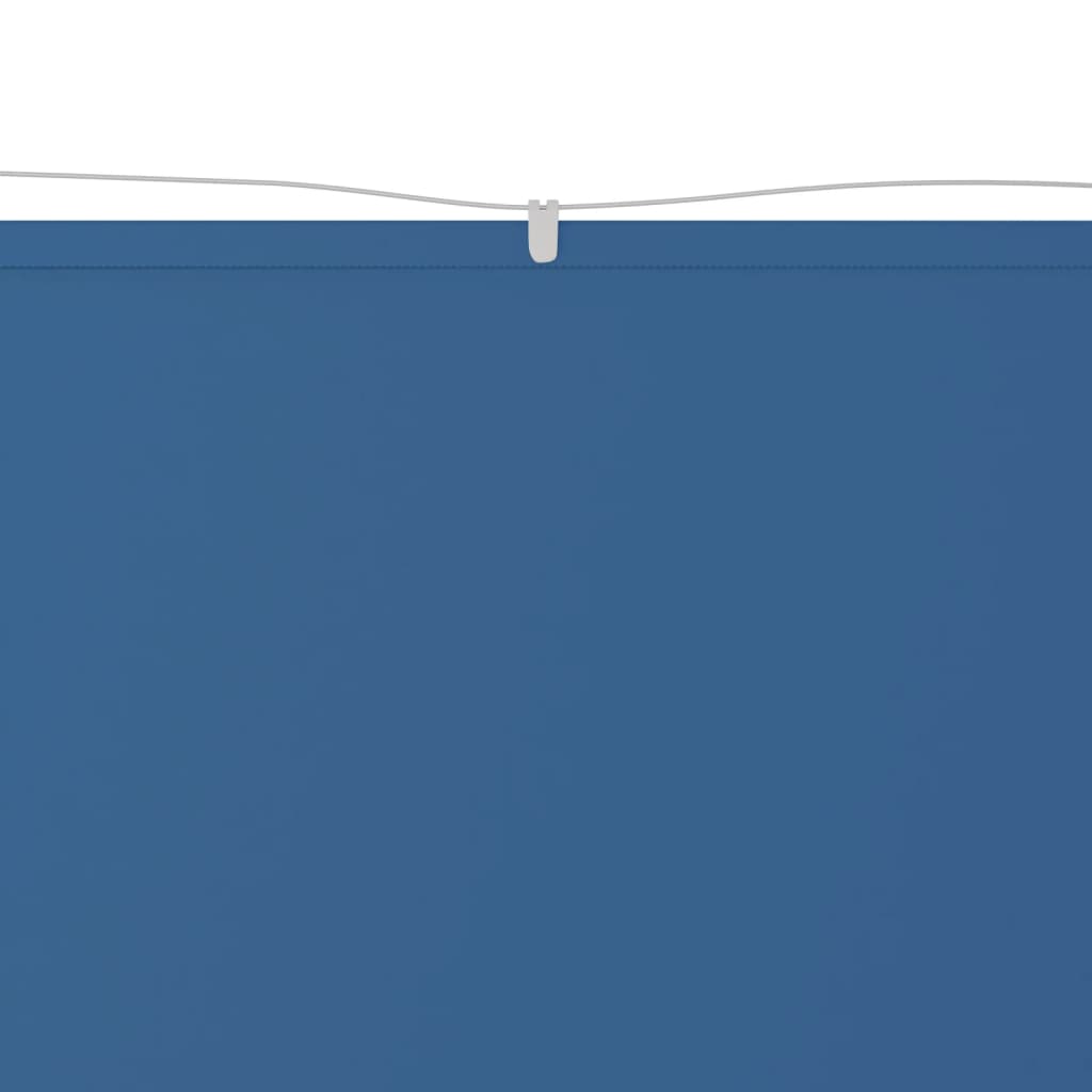 vidaXL Senkrechtmarkise Blau 140x420 cm Oxford-Gewebe
