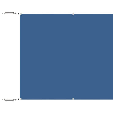 vidaXL Senkrechtmarkise Blau 140x600 cm Oxford-Gewebe