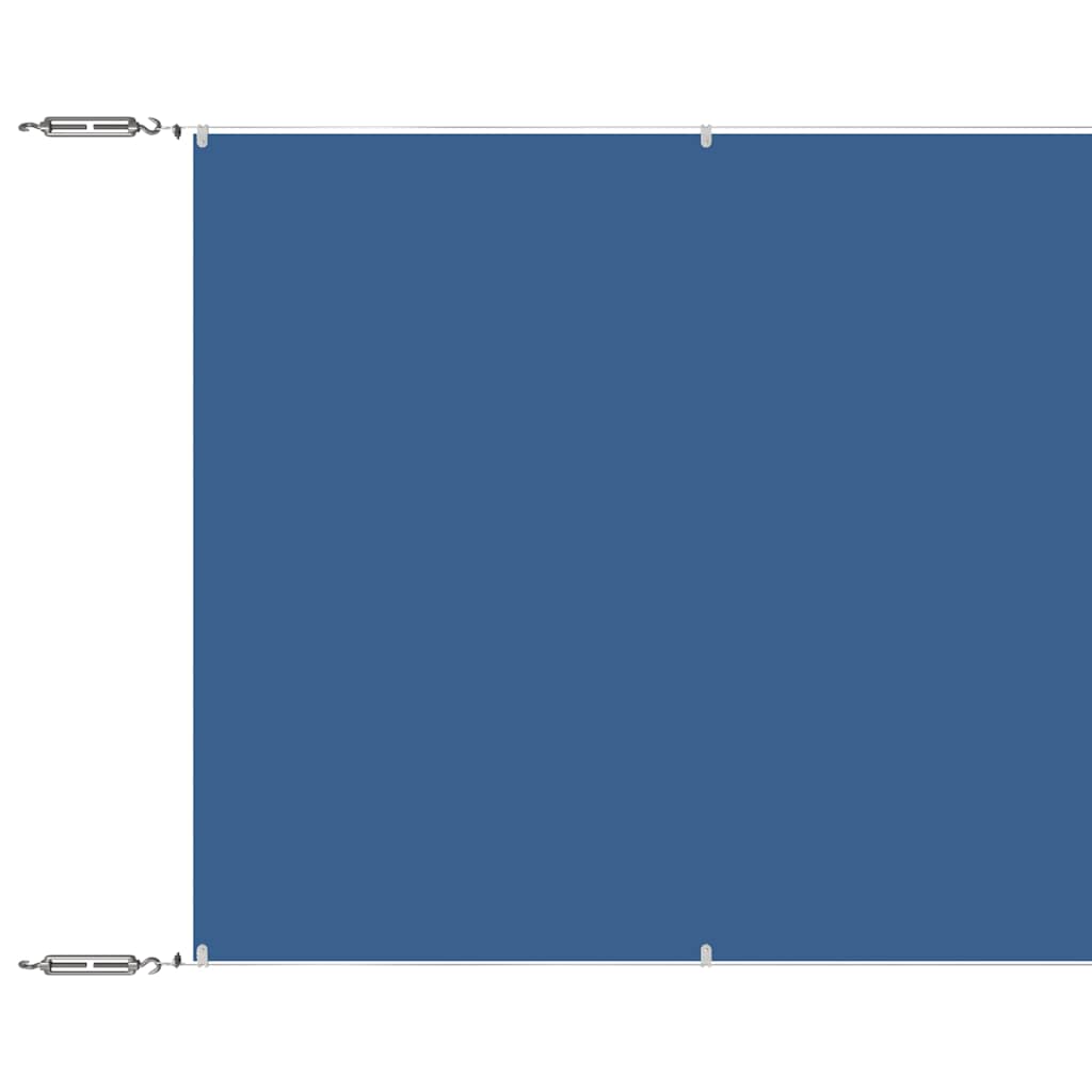 vidaXL Senkrechtmarkise Blau 140x600 cm Oxford-Gewebe