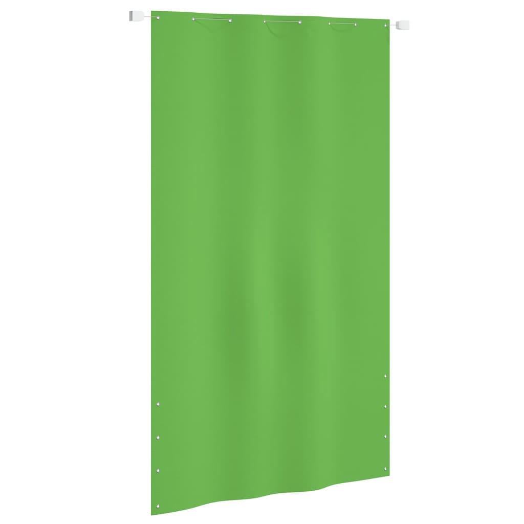 vidaXL Balkon-Sichtschutz Hellgrün 140x240 cm Oxford-Gewebe