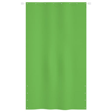 vidaXL Balkon-Sichtschutz Hellgrün 140x240 cm Oxford-Gewebe