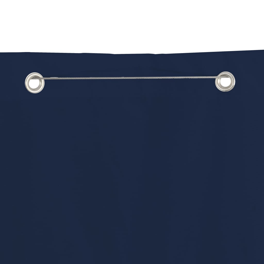 vidaXL Balkon-Sichtschutz Blau 140x240 cm Oxford-Gewebe