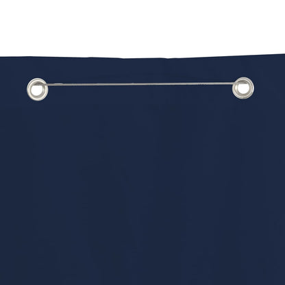vidaXL Balkon-Sichtschutz Blau 140x240 cm Oxford-Gewebe