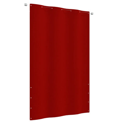 vidaXL Balkon-Sichtschutz Rot 140x240 cm Oxford-Gewebe