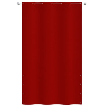vidaXL Balkon-Sichtschutz Rot 140x240 cm Oxford-Gewebe