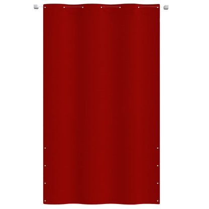 vidaXL Balkon-Sichtschutz Rot 140x240 cm Oxford-Gewebe