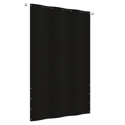 vidaXL Balkon-Sichtschutz Schwarz 140x240 cm Oxford-Gewebe
