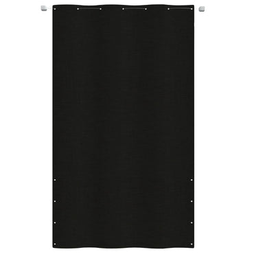 vidaXL Balkon-Sichtschutz Schwarz 140x240 cm Oxford-Gewebe