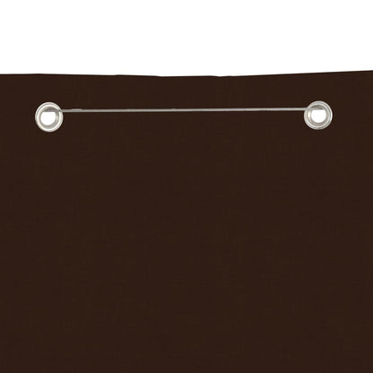 vidaXL Balkon-Sichtschutz Braun 140x240 cm Oxford-Gewebe