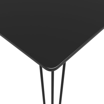 vidaXL Ensemble de bar 5 pcs Noir et Blanc