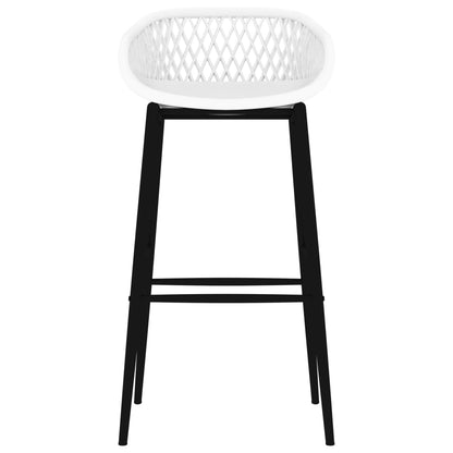 vidaXL Ensemble de bar 5 pcs Noir et Blanc