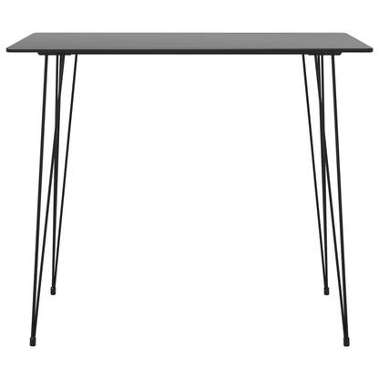 vidaXL 5-tlg. Bar-Set Schwarz und Weiß