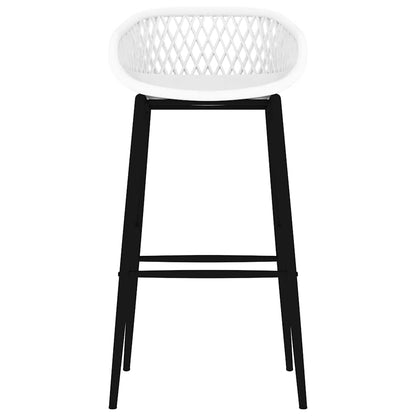 vidaXL 7-tlg. Bar-Set Schwarz und Weiß