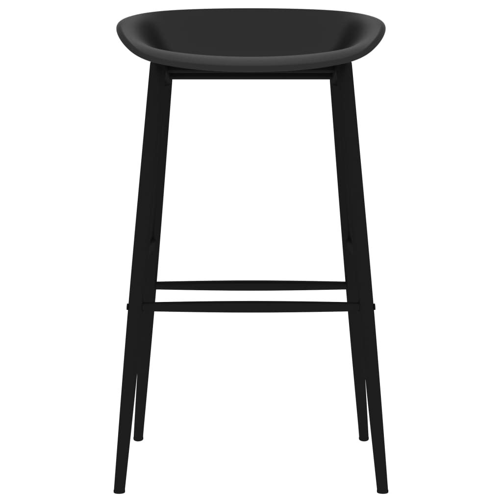 vidaXL 5-tlg. Bar-Set Weiß und Schwarz