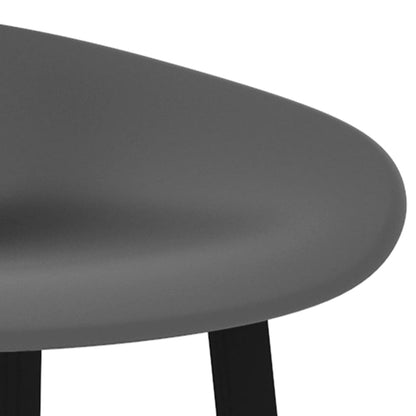 vidaXL 5-tlg. Bar-Set Weiß und Grau