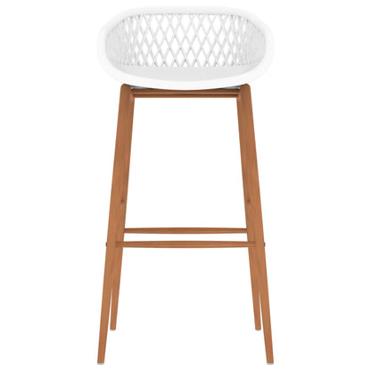 vidaXL 7-tlg. Bar-Set Weiß