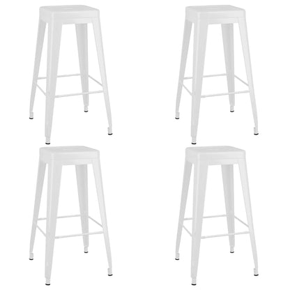 vidaXL 5-tlg. Bar-Set Weiß