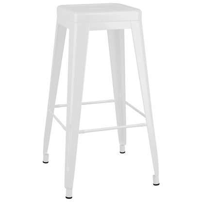 vidaXL 5-tlg. Bar-Set Weiß