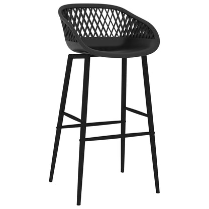 vidaXL 5-tlg. Bar-Set Weiß und Schwarz