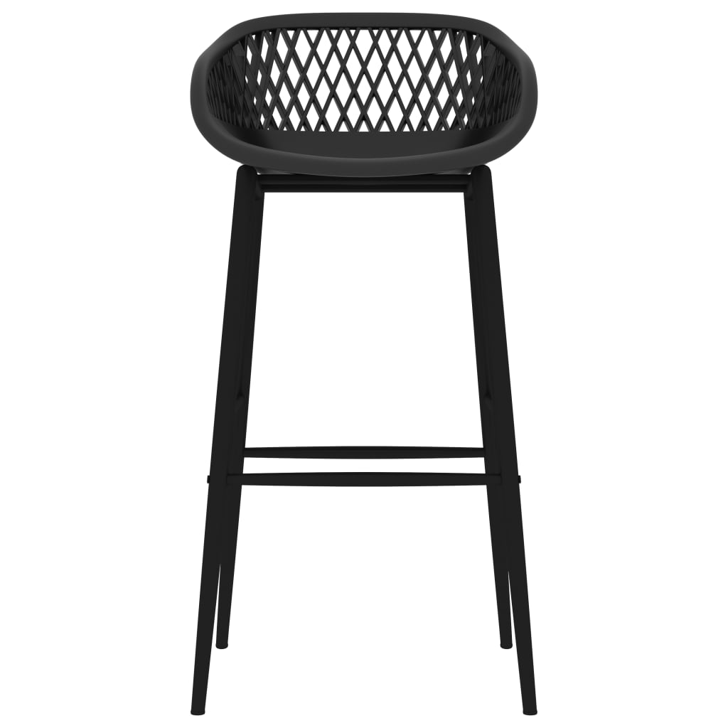 vidaXL 5-tlg. Bar-Set Weiß und Schwarz