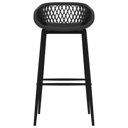 vidaXL 5-tlg. Bar-Set Weiß und Schwarz