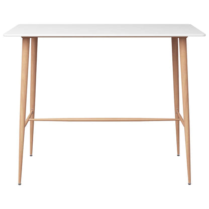 vidaXL 5-tlg. Bar-Set Weiß und Schwarz