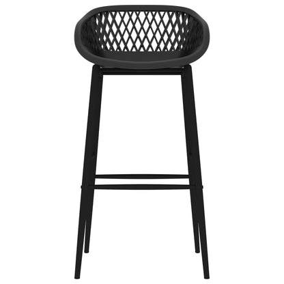 vidaXL 5-tlg. Bar-Set Schwarz