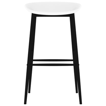 vidaXL 5-tlg. Bar-Set Schwarz und Weiß