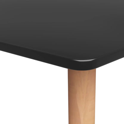 vidaXL Ensemble de bar 7 pcs Noir