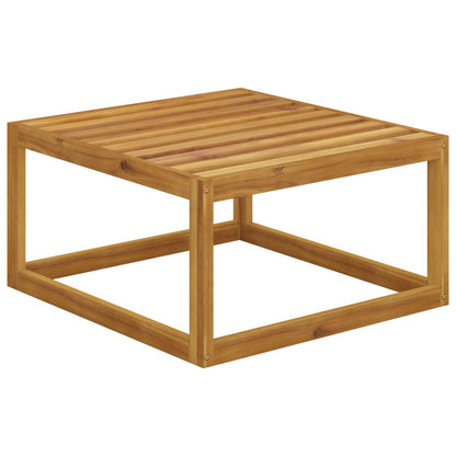 vidaXL Ensemble de salon de jardin 4 pcs avec coussins Bois d'acacia massif