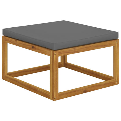 vidaXL Ensemble de salon de jardin 4 pcs avec coussins Bois d'acacia massif