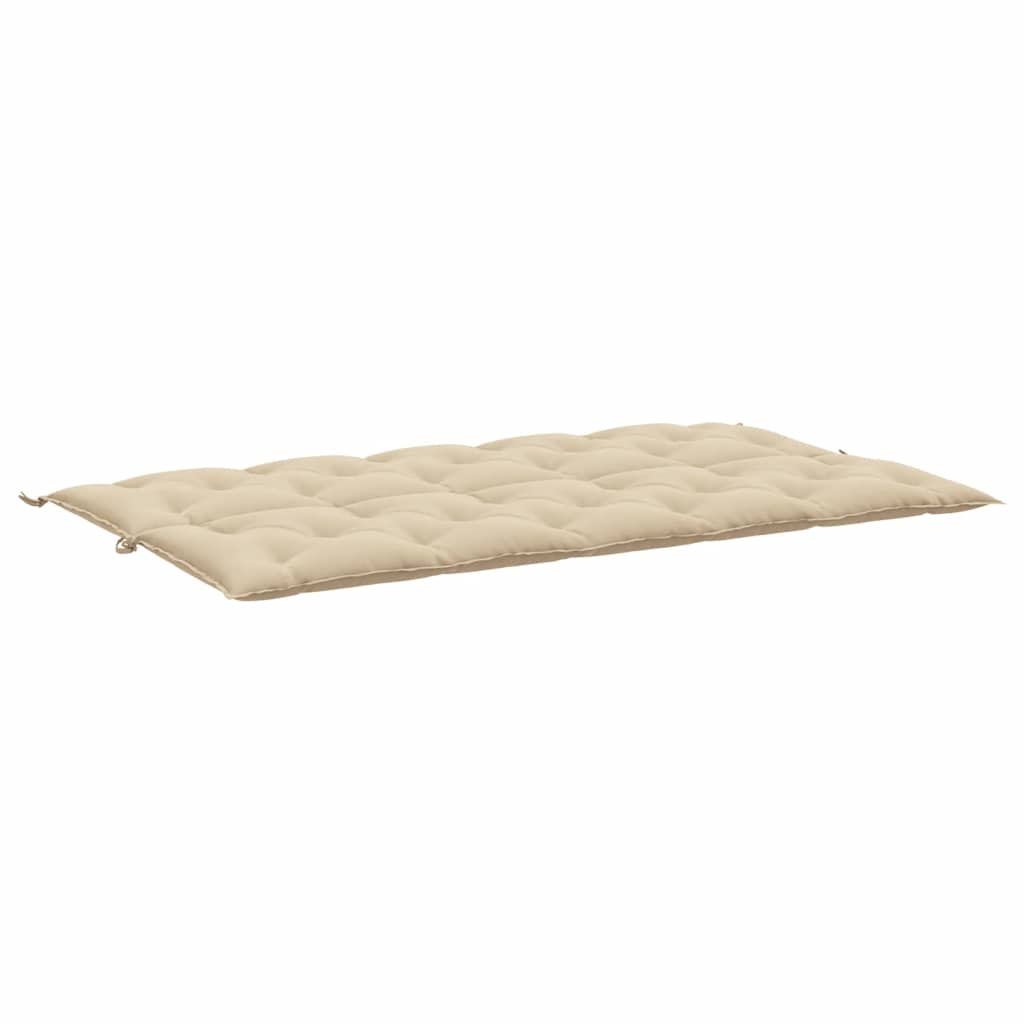 Gartenbank-Auflage Beige 180x(50+50)x7 cm Oxford-Gewebe