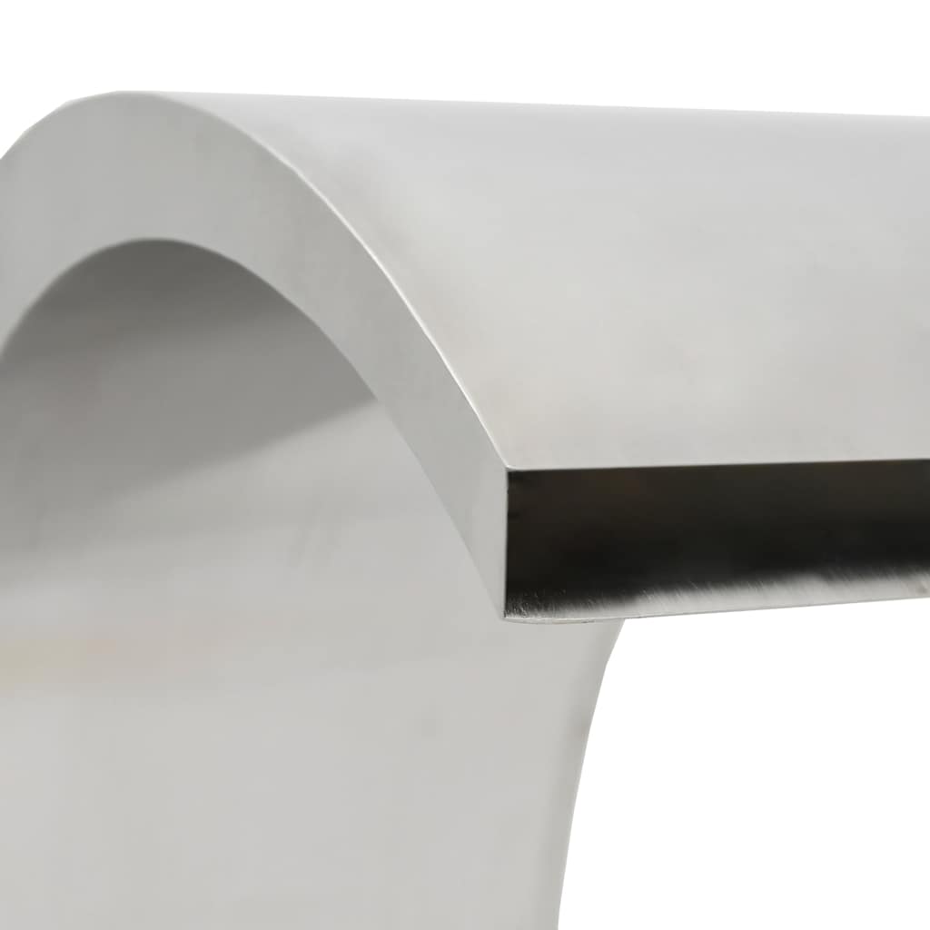 Pool-Wasserfall 22x60x70 cm Edelstahl 304