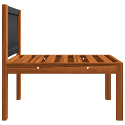 vidaXL Salon de jardin 5 pcs avec coussins Crème 63 x 63 cm