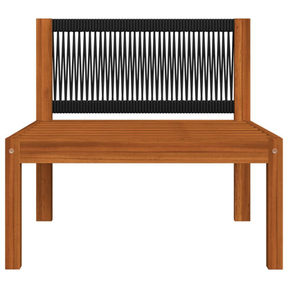 vidaXL Salon de jardin 5 pcs avec coussins Crème 63 x 63 cm