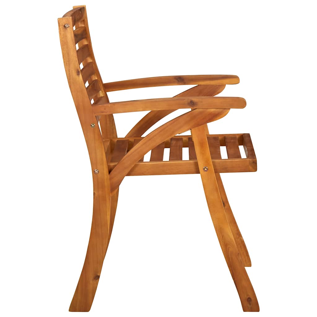 vidaXL 5-teiliges Garten-Ess-Set 150 x 90 cm Massivholz Akazie
