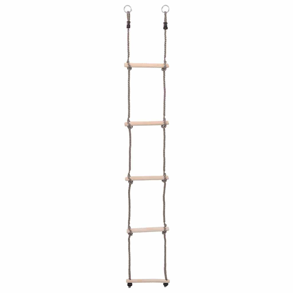 vidaXL 5-Stufen-Leiter 210 cm Kiefer Massivholz