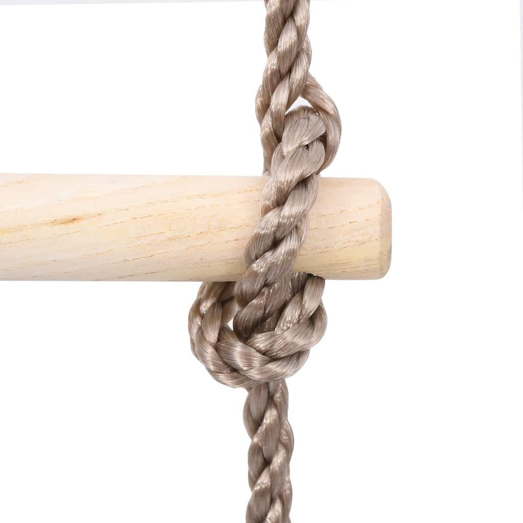 vidaXL 5-Stufen-Leiter 210 cm Kiefer Massivholz