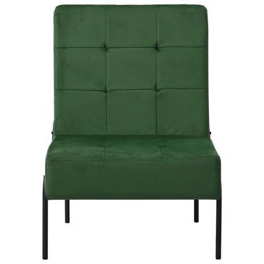 vidaXL Relaxstuhl 65x79x87 cm Dunkelgrün Samt