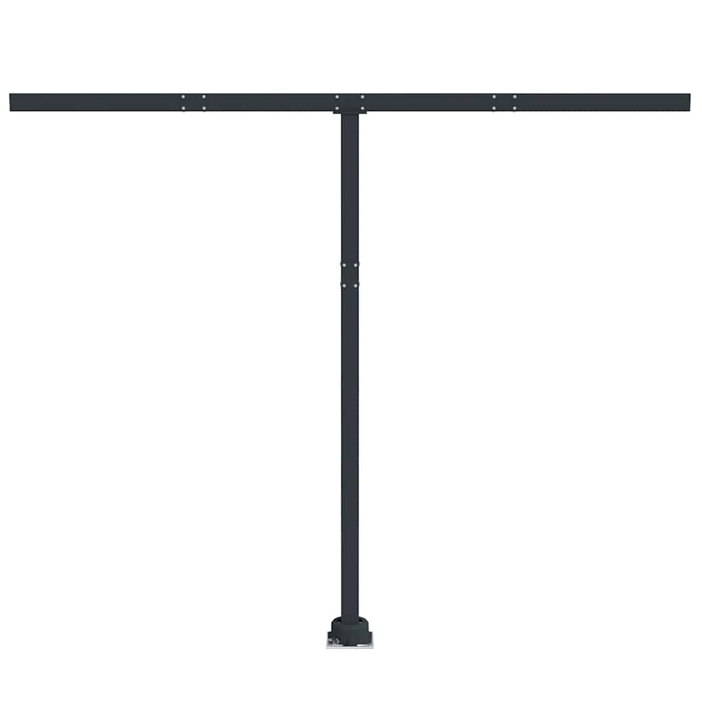vidaXL Stützen für Markisen Anthrazit 300x245 cm Eisen