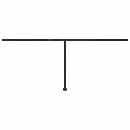 vidaXL Stützen für Markisen Anthrazit 600x245 cm Eisen