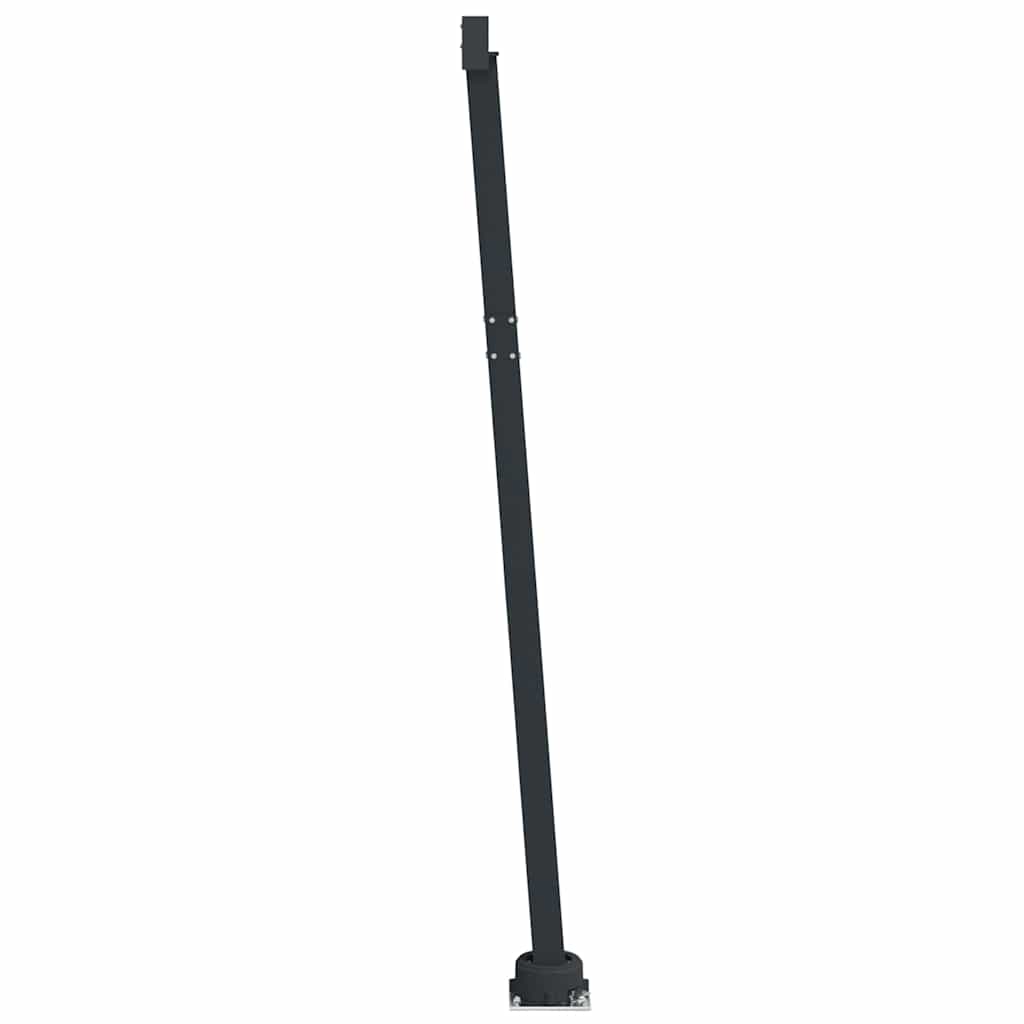 vidaXL Stützen für Markisen Anthrazit 600x245 cm Eisen