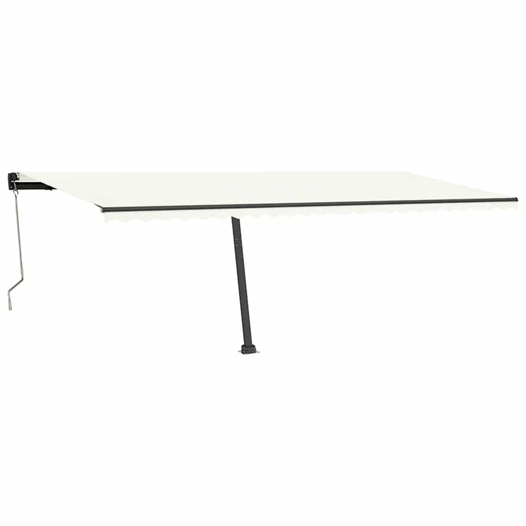vidaXL Stützen für Markisen Anthrazit 600x245 cm Eisen